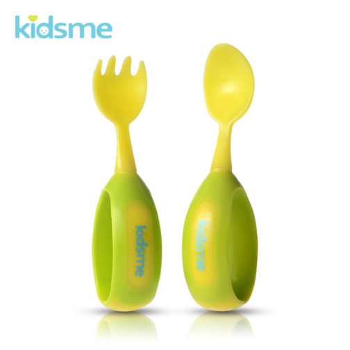 Bộ muỗng nĩa tập ăn Kidsme-Trẻ từ 9 tháng