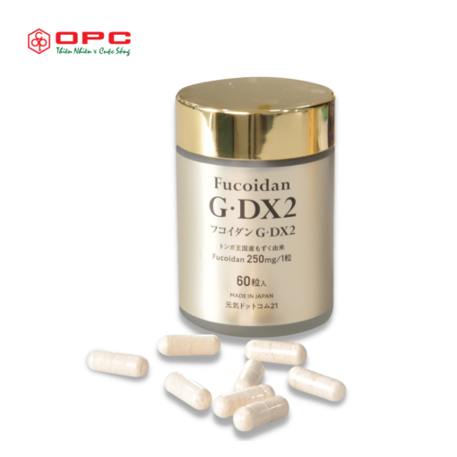 Thực phẩm bảo vệ sức khỏe FUCOIDAN G•DX2 (60 viên/hộp)