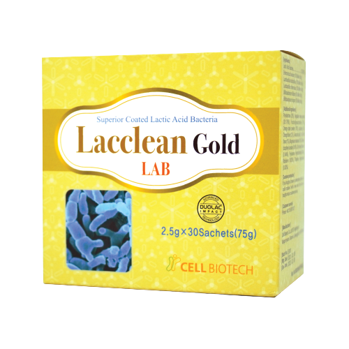 Thực phẩm bảo vệ sức khỏe Cell Biotech-Lacclean Gold (Hộp 30 gói)
