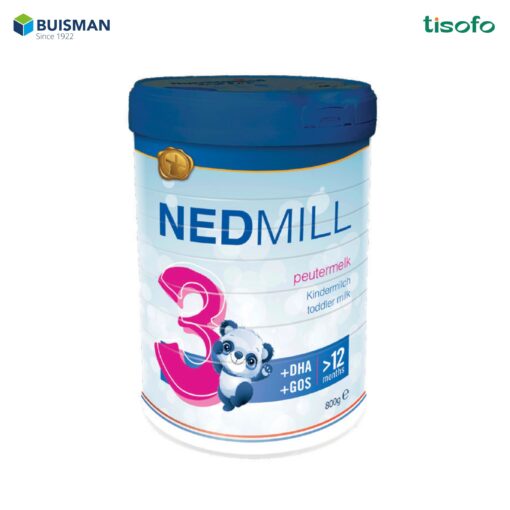 Sữa công thức với mục đích ăn bổ sung cho trẻ Trên 12 tháng tuổi Nedmill Stage 3- 800 gr