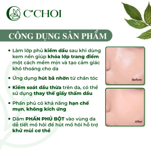 Phan Phu CChoi Mineral Velvet Film Powder For Oil Skin 3