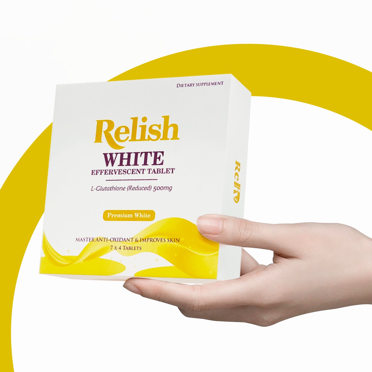 Relish White – Trắng da chống lão hóa thải độc