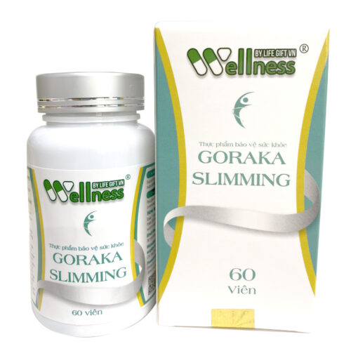 Viên uống giảm cân, giảm béo Wellness-Goraka Slimming (Hộp 60 viên)