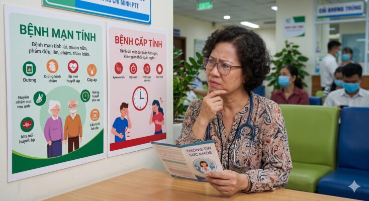 phân biệt bệnh mạn tính và cấp tính