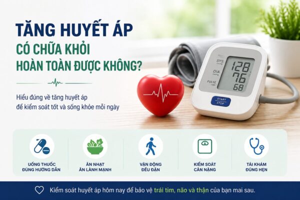 Tăng huyết áp chữa khỏi không?